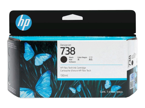HP 738 CARTUCCIA NERO 130 ML DesignJet T950